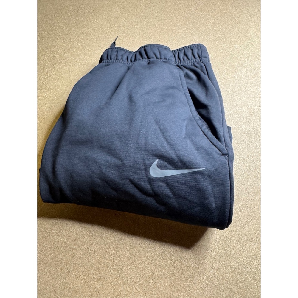 Nike Therma-FIT Mens XXL Black Fleece Lined Jogger Training Pants 3028
